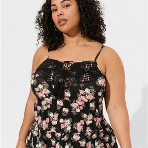 Torrid vintage floral babydoll